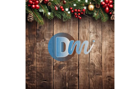 Christmas Wooden Digital Paper 6: A Rustic Design Foundation
