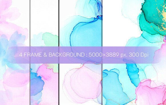 Enchanting Watercolor Backgrounds for Modern Design