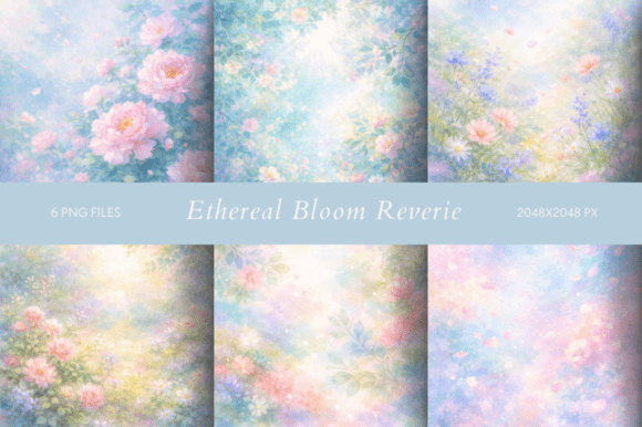 Ethereal Bloom Reverie: A Font of Dreamy Elegance