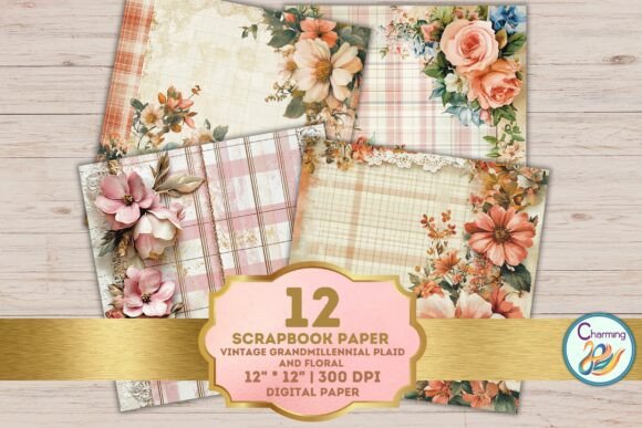 Shabby Chic Plaid Floral: Your New Favorite Design Asset